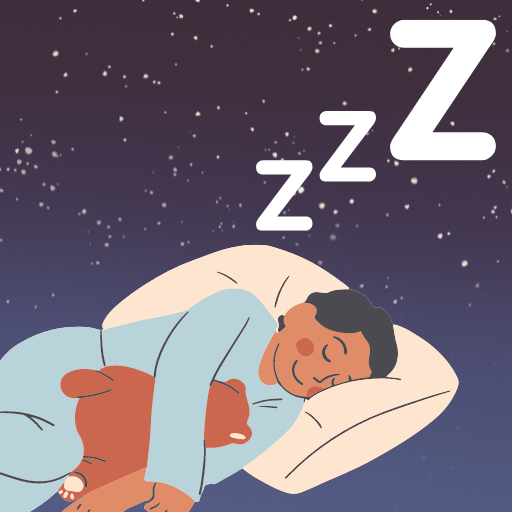 Sleep Relax Calm meditate logo