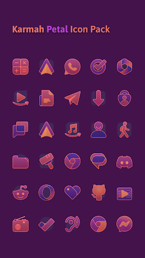Karmah Petal Icon Pack