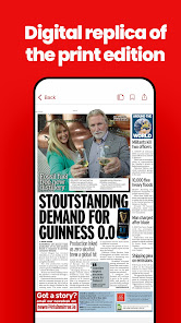 Captura de Pantalla 3 Irish Mirror Newspaper (IE) android