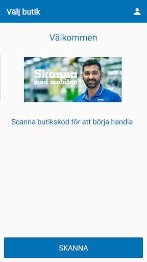Android application Ahlsell Scanning screenshort