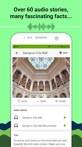 Guide2Sarajevo - Audio Guide Screen 3