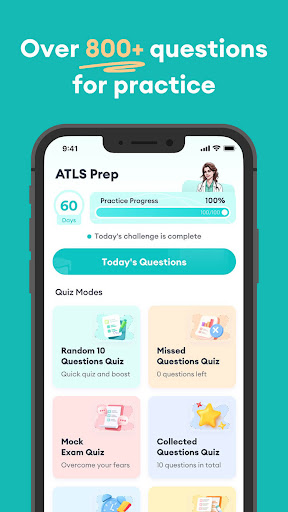 Android application ATLS Test Prep 2024 screenshort