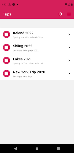 Android application Mates Away screenshort
