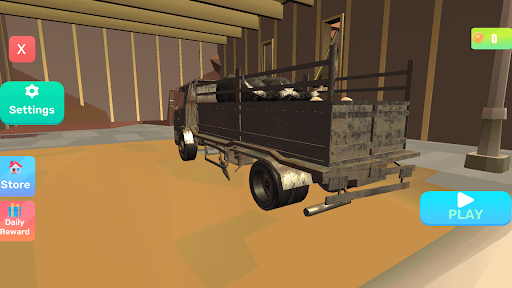 Animal Transport Truck 3D