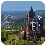 Bonn weather widget/clock icon