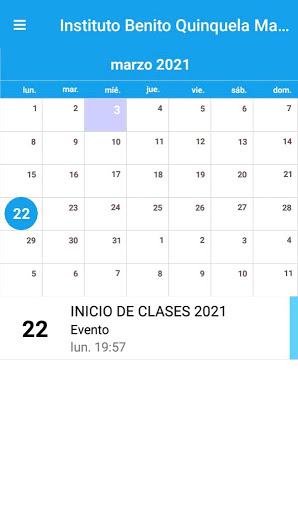 Colegio Benito Quinquela Marti Screen 3