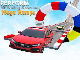 Craziest Mega Ramp GT Racing - Extreme Car Stunts