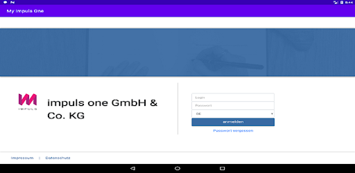 Android application C1 Impuls Team screenshort