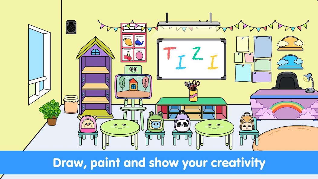 Tizi Town: My Preschool Games 1.2.0 APK + Mod (Unlimited money) إلى عن على ذكري المظهر