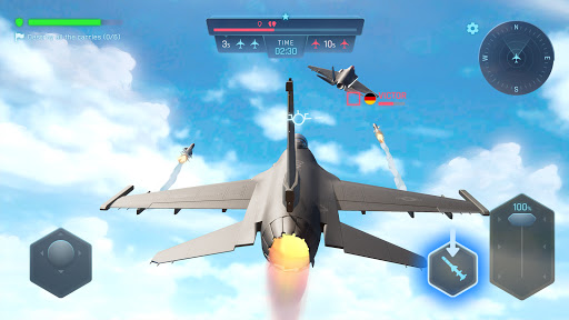 Sky Warriors: Airplane Combat apkpoly screenshots 10