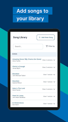 Breeze Worship App Screenshot