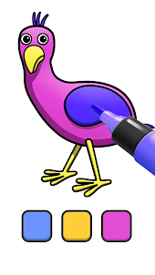 Opila Bird Coloring