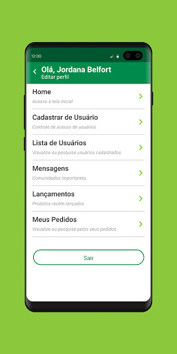 Android application Profarma Clientes screenshort