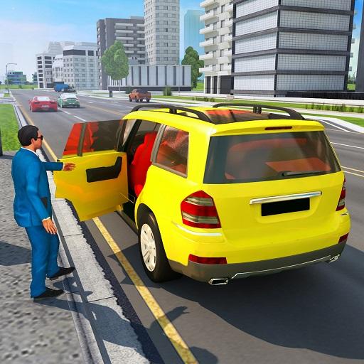 US City Taxi Games - Car Games  Icon