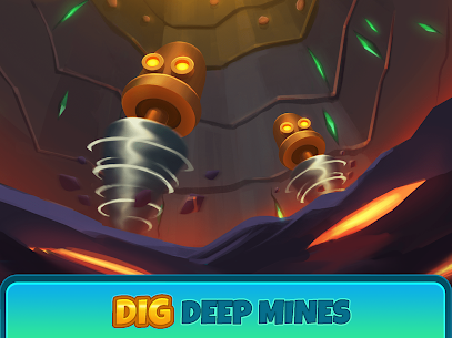 Deep Town: Mining Idle Games 6.1.02 MOD APK (Unlimited Money & Gems) 9