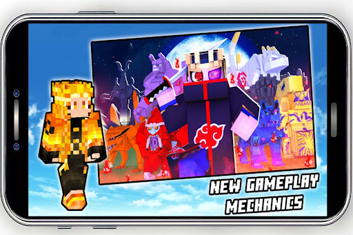 Naruto Ninja addon for MCPE