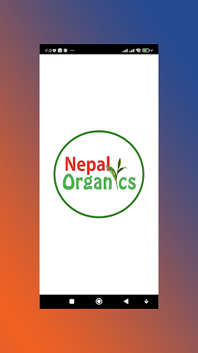 Android application Nepal Organics screenshort