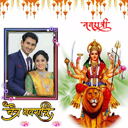 Chaitra Navratri Photo Frame Screenshot