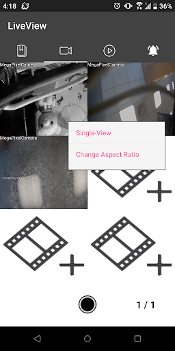 Android application GuardXIS screenshort
