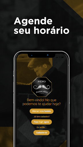 Android application Neno Barbearia screenshort