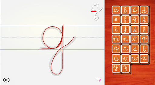 Cursive Writing Practice Screen 2