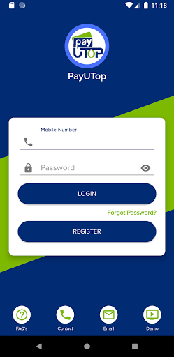 Android application PayUTop: Recharge & Bill Pay screenshort
