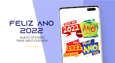 Feliz Año 2022 stickers  WAStiのおすすめ画像1