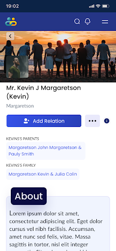 FamiliConnect Screen 2