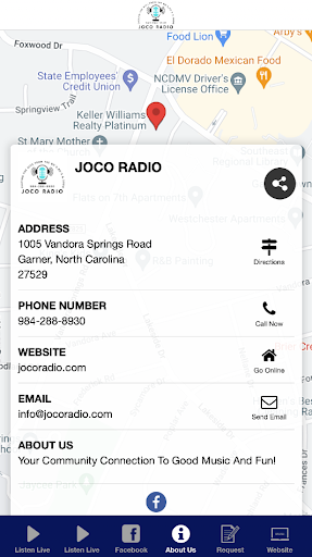JoCo Radio Screen 3