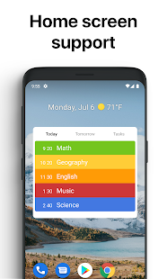 Class Timetable - Schedule App Screenshot