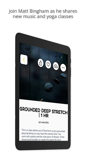 Screenshot of In the Flow (yoga + music)