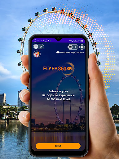 Android application Flyer360 XR screenshort