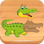 Puzzles for kids Zoo Animals Apk