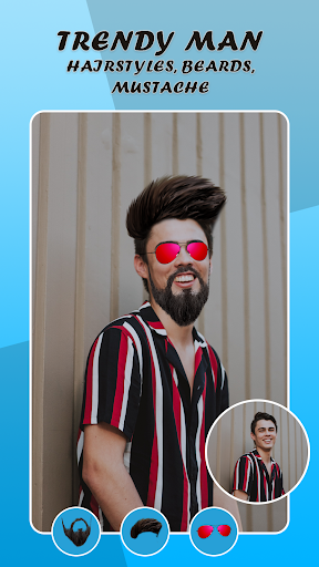 Man Hairstyles Photo Editor