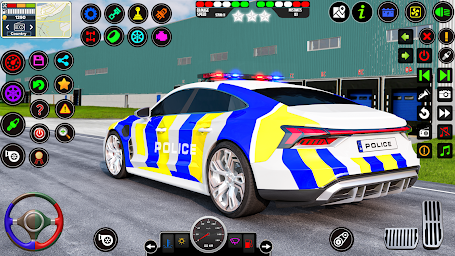 Police Car Driving Car Game 3d