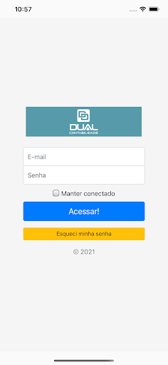 Android application Dual Contabilidade screenshort