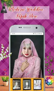 Modern Wedding Hijab New