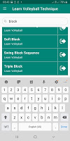 screenshot of Learn Volleyball Techniques