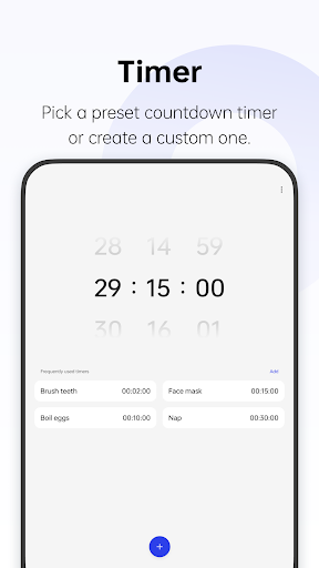 Screenshot of OneplusClock