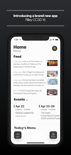 Android application Riley CCSD 18 screenshort