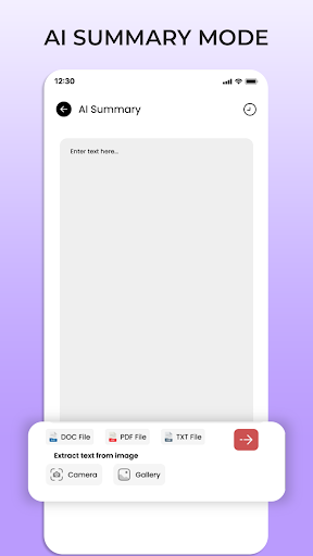 Text Summarizer : Summary Screen 3