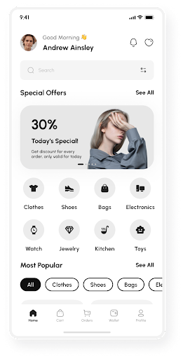 Android application Ecomark screenshort