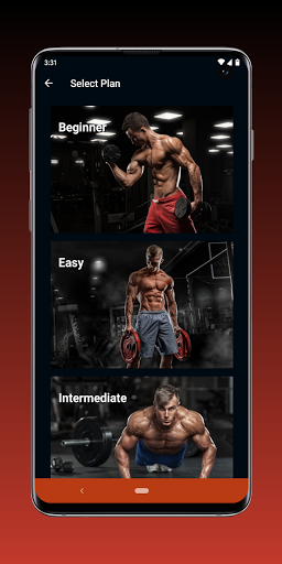 Bodybuilder Chest Arm Workout Screen 2