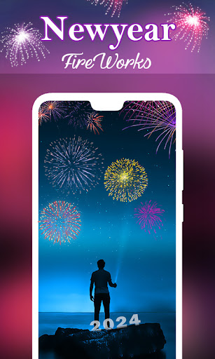 2024 New Year Fireworks Screen 3