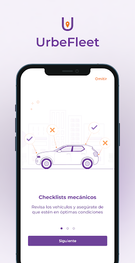 Android application UrbeFleet screenshort