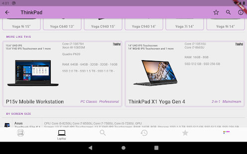 Laptop Compare Varies with device APK screenshots 10
