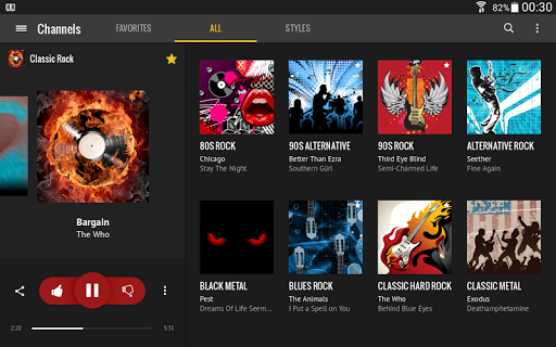 تطبيق Rock Radio برو5