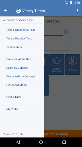 Android application AP Physics 2: Practice & Prep screenshort