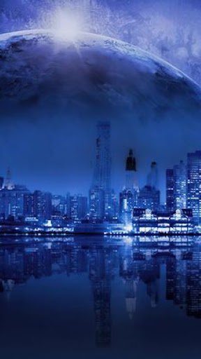 Blue Aesthetic Wallpaper 4K Screen 3