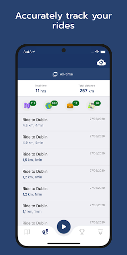 Screenshot of Dublin Cycling Buddy